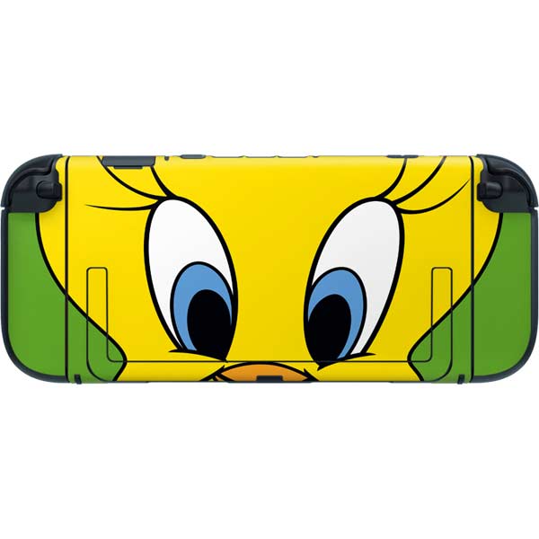 Looney Tunes Tweety Bird Zoomed In Nintendo Switch 2 (2025) with Joy-Con Skin