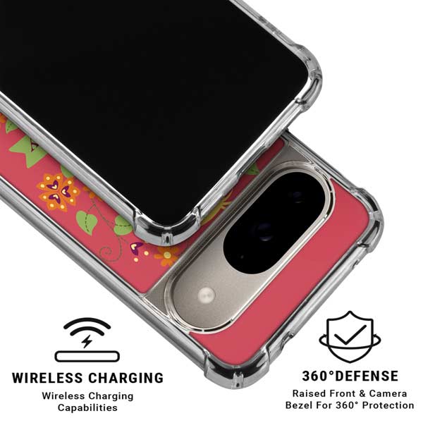 Looney Tunes Tweety Embroidered Google Pixel 10 Clear Case