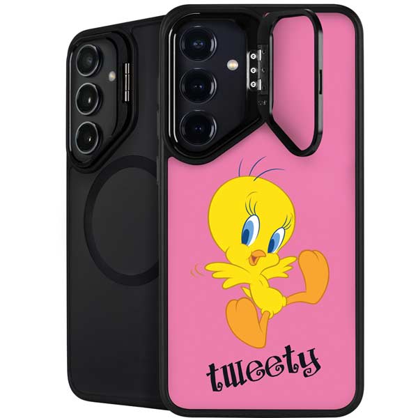 Looney Tunes Tweety Pinky Galaxy S25 Plus Kickstand Case