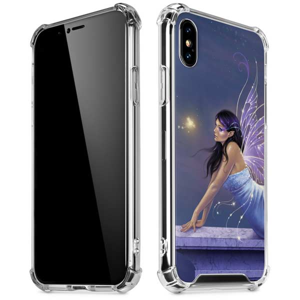 Twilight Shimmer by Rachel Anderson iPhone X/XS Clear Case