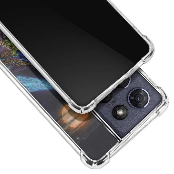 Twilight Tempest Wizard by Ed Beard Jr Moto G Power 5G (2025) Clear Case