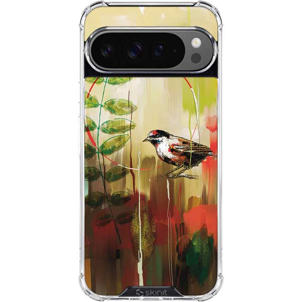 Two Little Birds Google Pixel 10 Pro XL Clear Case