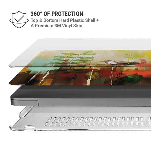 Two Little Birds MacBook Pro 14in (2021-24) Case plus Skin