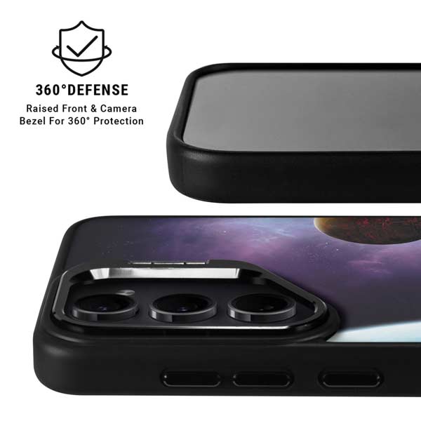 StockTrek Two Planets Born from the Same Star Galaxy S26 Ultra Kickstand Case
