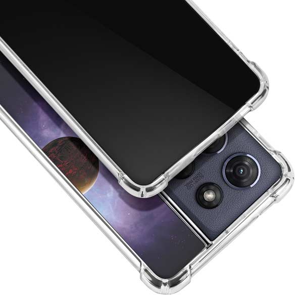 StockTrek Two Planets Born from the Same Star Moto G 5G (2025) Clear Case