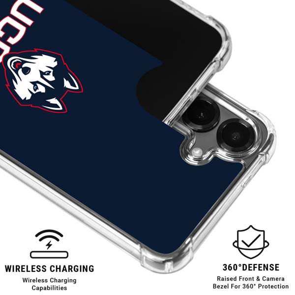 University of Connecticut UConn Logo Galaxy S26 Clear Case