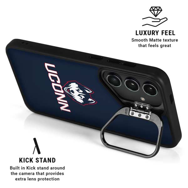 University of Connecticut UConn Logo Galaxy S26 Plus Kickstand Case