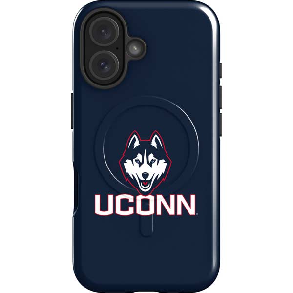 University of Connecticut UConn Logo iPhone 16 Magsafe Impact Case