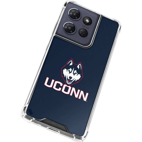 University of Connecticut UConn Logo Moto G Power 5G (2025) Clear Case