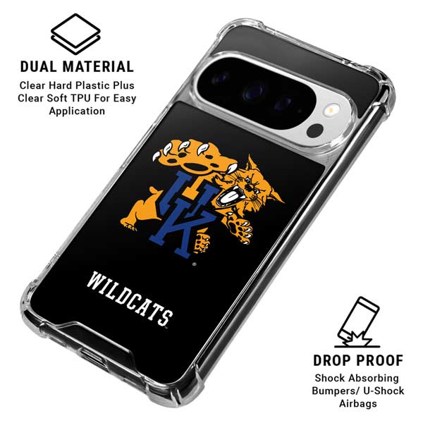 University of Kentucky UK Wilcats Mascot Google Pixel 10 Pro Clear Case
