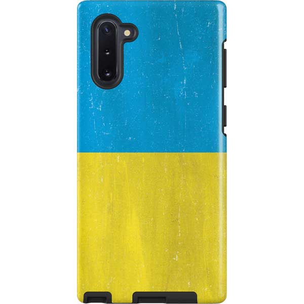 Ukraine Flag Distressed Galaxy Cases