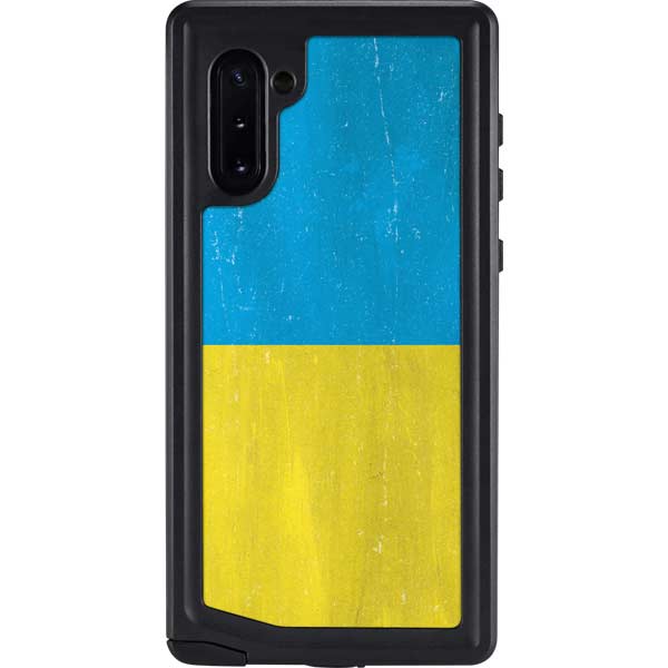 Ukraine Flag Distressed Galaxy Cases