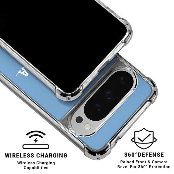 University of North Carolina UNC Carolina Google Pixel 10 Pro Clear Case