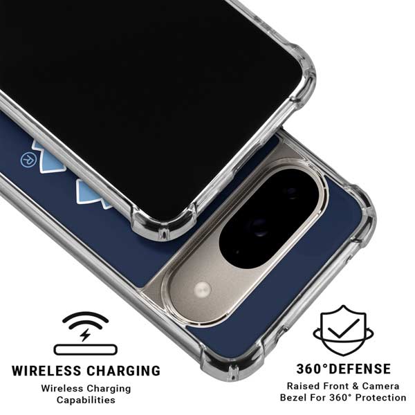 University of North Carolina UNC Logo Google Pixel 10 Clear Case