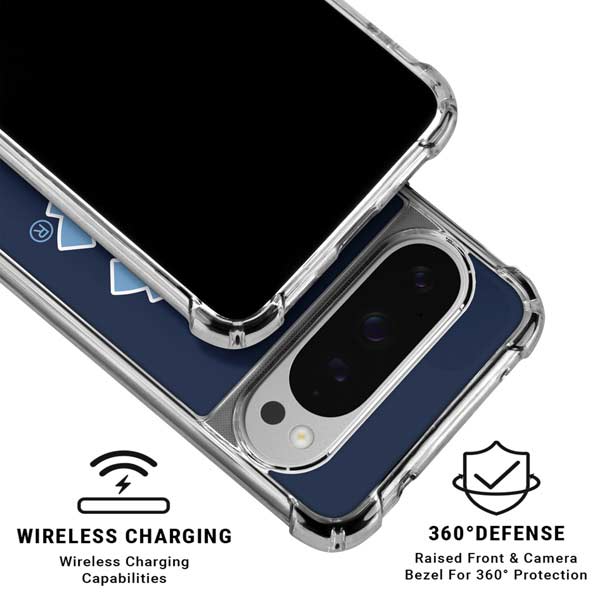 University of North Carolina UNC Logo Google Pixel 10 Pro XL Clear Case