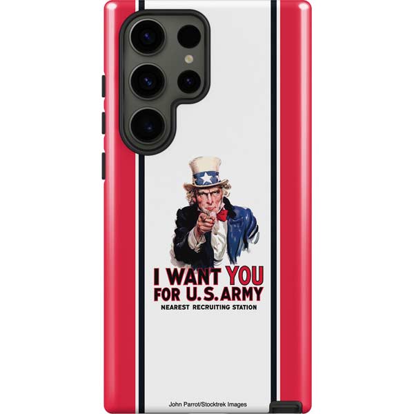 Uncle Sam Vintage War Poster Galaxy S23 Ultra Pro Case