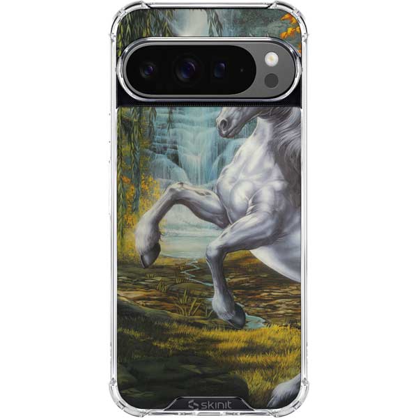 Unicorn of the Willow by Ed Beard Jr Google Pixel 10 Pro XL Clear Case