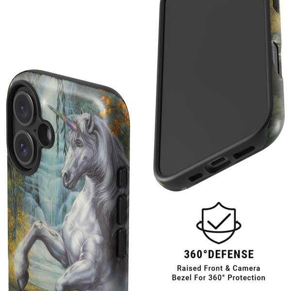 Unicorn of the Willow by Ed Beard Jr iPhone 16 Plus Magsafe Impact Case