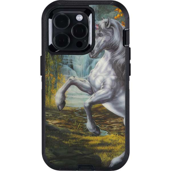 Unicorn of the Willow by Ed Beard Jr Otterbox Defender iPhone Skin