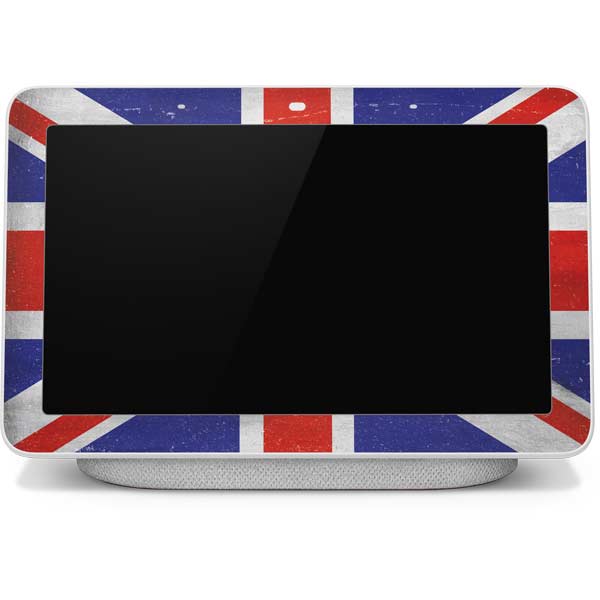 United Kingdom Flag Distressed Google Home Hub Skin