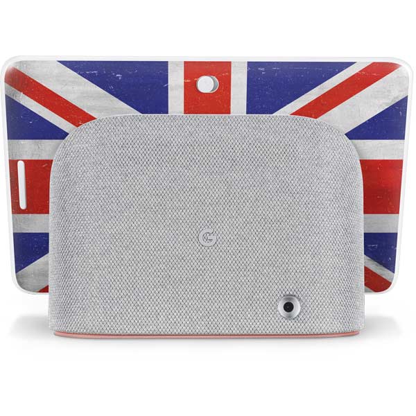 United Kingdom Flag Distressed Google Home Hub Skin