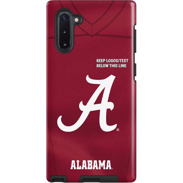 University of Alabama Maroon Jersey Galaxy Cases