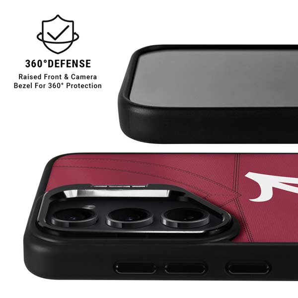 University of Alabama Maroon Jersey Galaxy S26 Kickstand Case