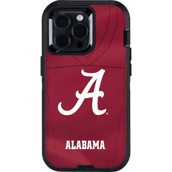 University of Alabama Maroon Jersey Otterbox Defender iPhone Skin