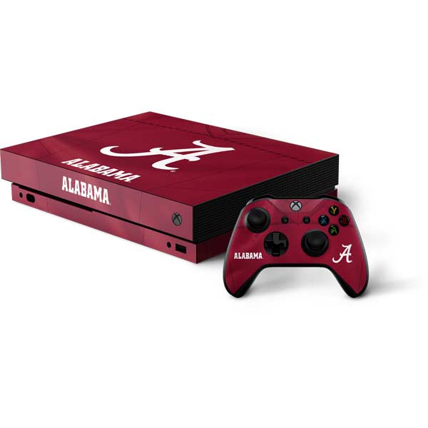 University of Alabama Maroon Jersey Xbox One Skins
