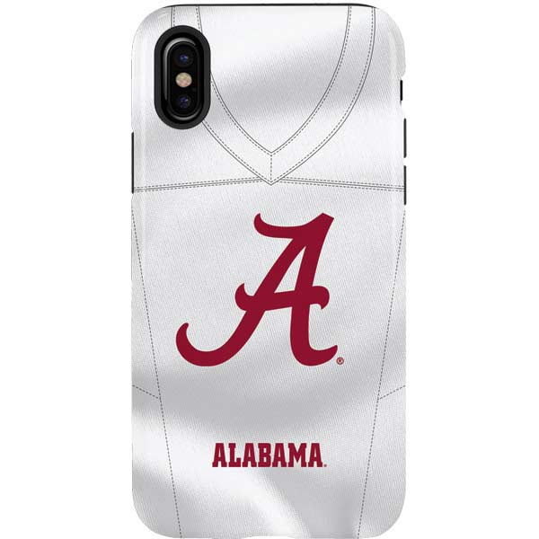 University of Alabama White Jersey iPhone XS Pro Case