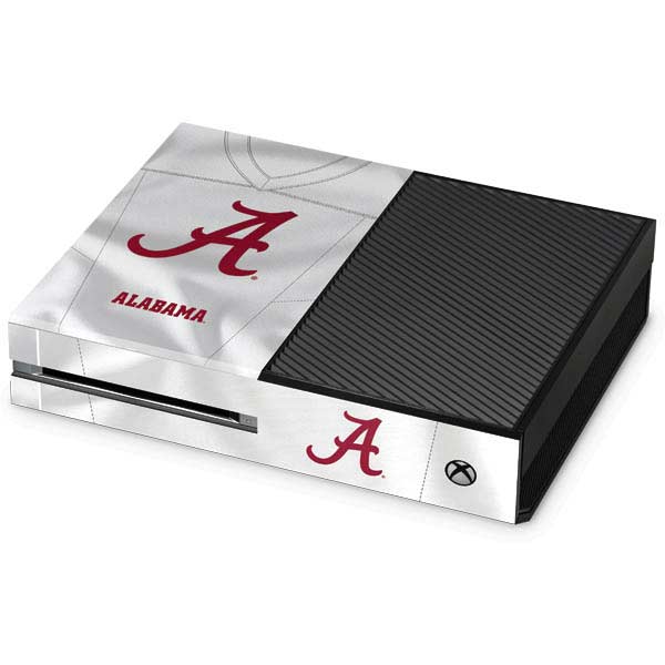 University of Alabama White Jersey Xbox One Skins