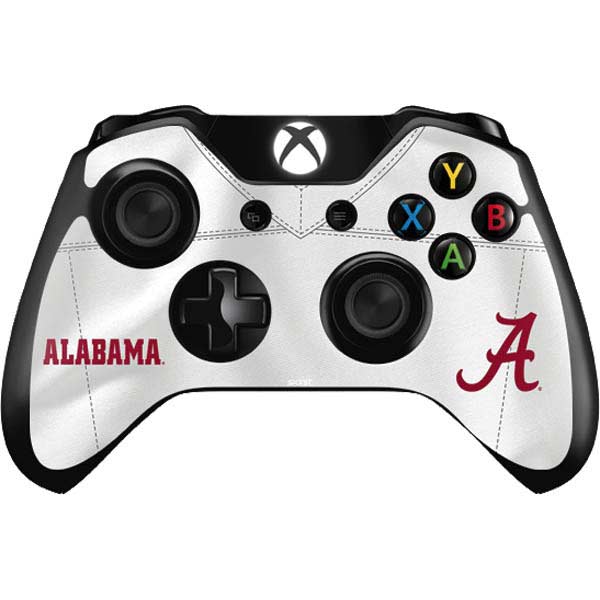 University of Alabama White Jersey Xbox One Skins
