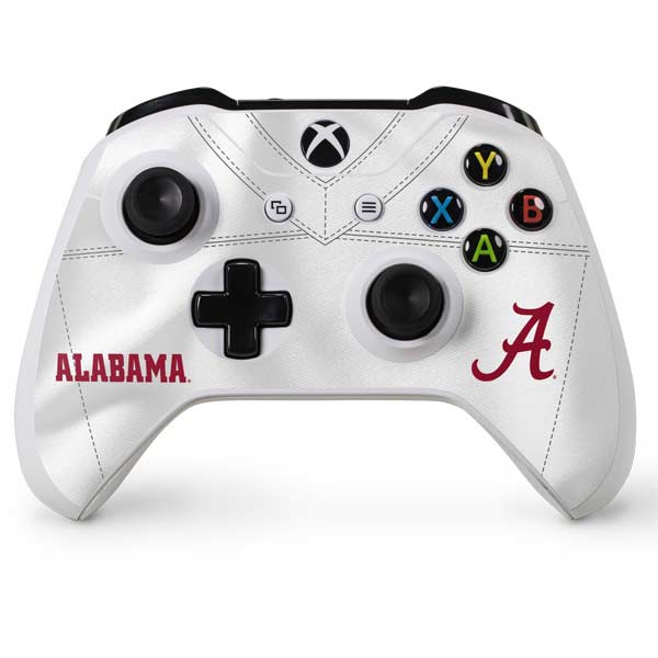 University of Alabama White Jersey Xbox One Skins