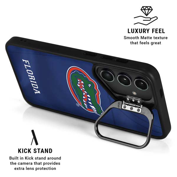 University of Florida Blue Jersey Galaxy S26 Kickstand Case