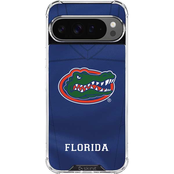 University of Florida Blue Jersey Google Pixel 10 Pro Clear Case