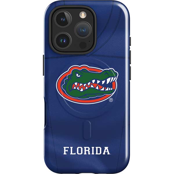 University of Florida Blue Jersey iPhone 16 Pro Max Magsafe Impact Case