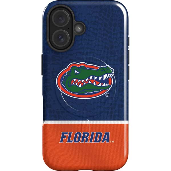 University of Florida Gators Logo iPhone 16 Magsafe Impact Case