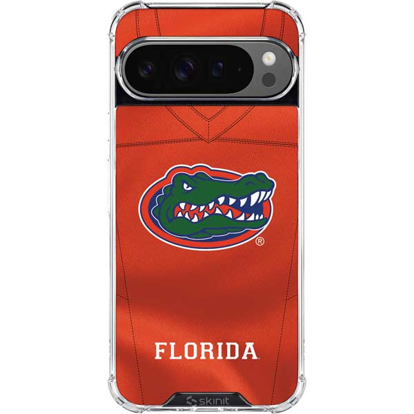 University of Florida Orange Jersey Google Pixel 10 Pro Clear Case