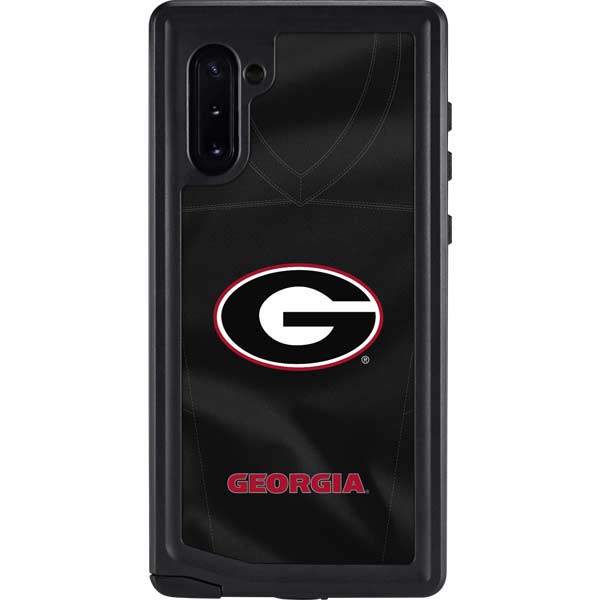 University of Georgia Black Jersey Galaxy Cases