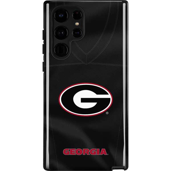 University of Georgia Black Jersey Galaxy Cases