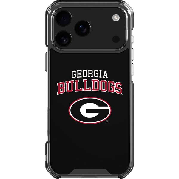 University of Georgia Bulldogs iPhone 17 Pro Max Clear Case University of Georgia Bulldogs iPhone 17 Pro Max Clear Case
