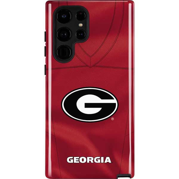 University of Georgia Red Jersey Galaxy Cases