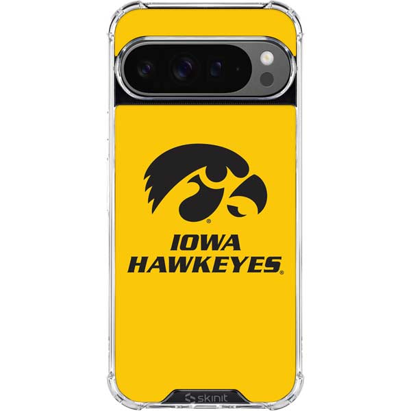University of Iowa Google Pixel 10 Pro Clear Case