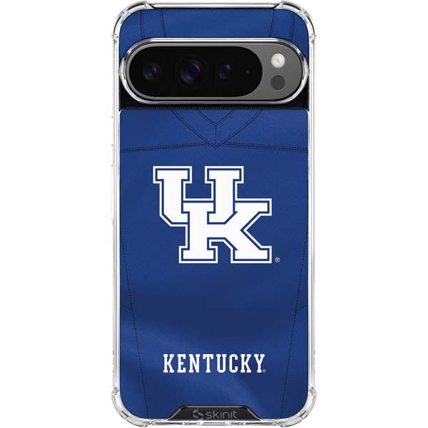 University of Kentucky Blue Jersey Google Pixel 10 Pro Clear Case