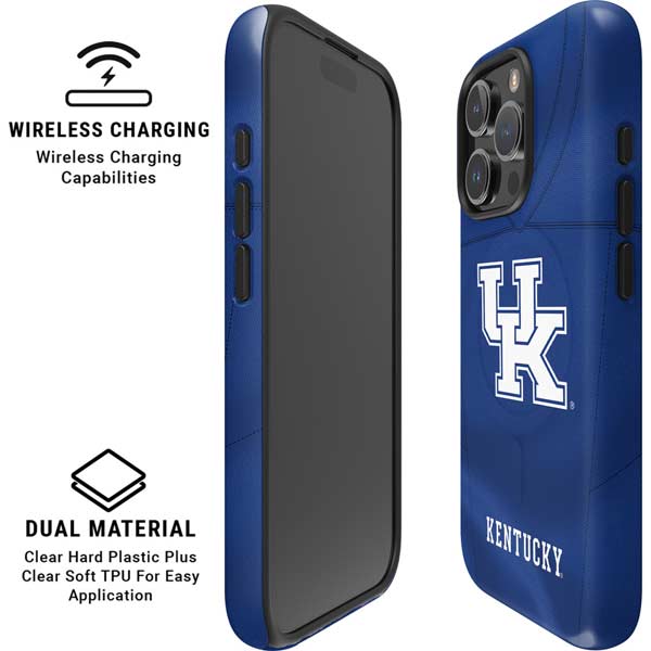 University of Kentucky Blue Jersey iPhone 16 Pro Magsafe Impact Case