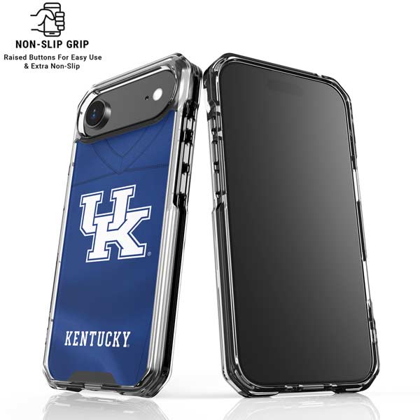 University of Kentucky Blue Jersey iPhone 17 Air Clear Case