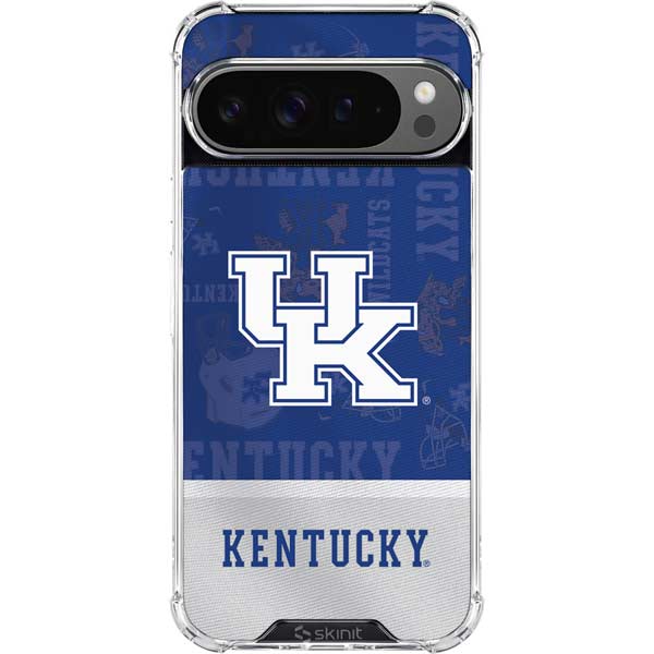 University of Kentucky Jersey Split Google Pixel 10 Pro Clear Case