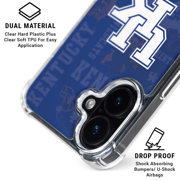 University of Kentucky Jersey Split iPhone 17 MagSafe Case