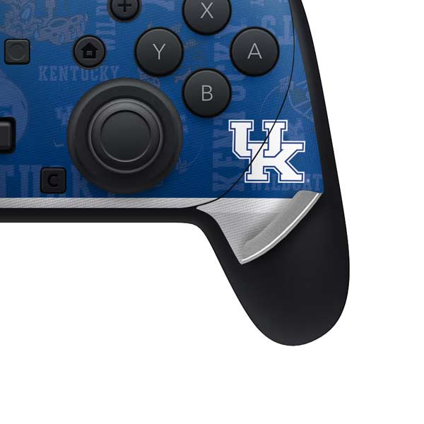 University of Kentucky Jersey Split Nintendo Switch 2 (2025) Pro Controller Skin