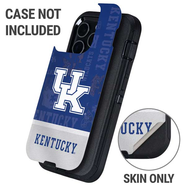 University of Kentucky Jersey Split Otterbox Defender iPhone Skin